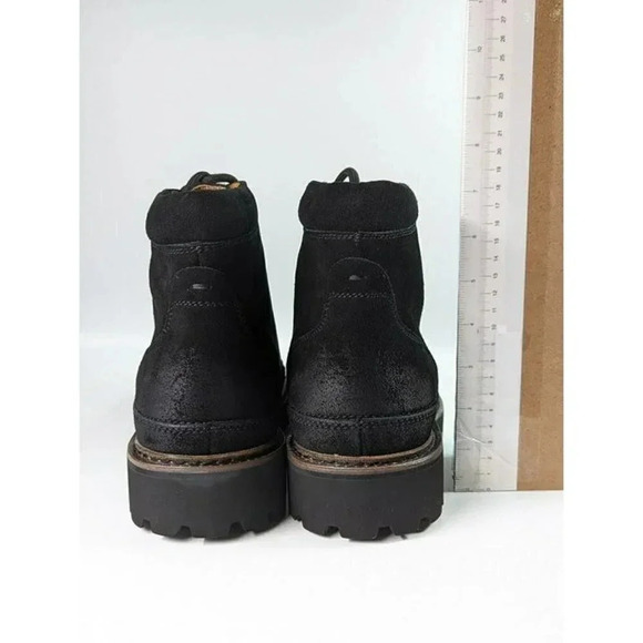 Gentle Souls Men's Donovan Black Lug Hiker Boots Size 11.5 M (MSRP $325) - Picture 8 of 10